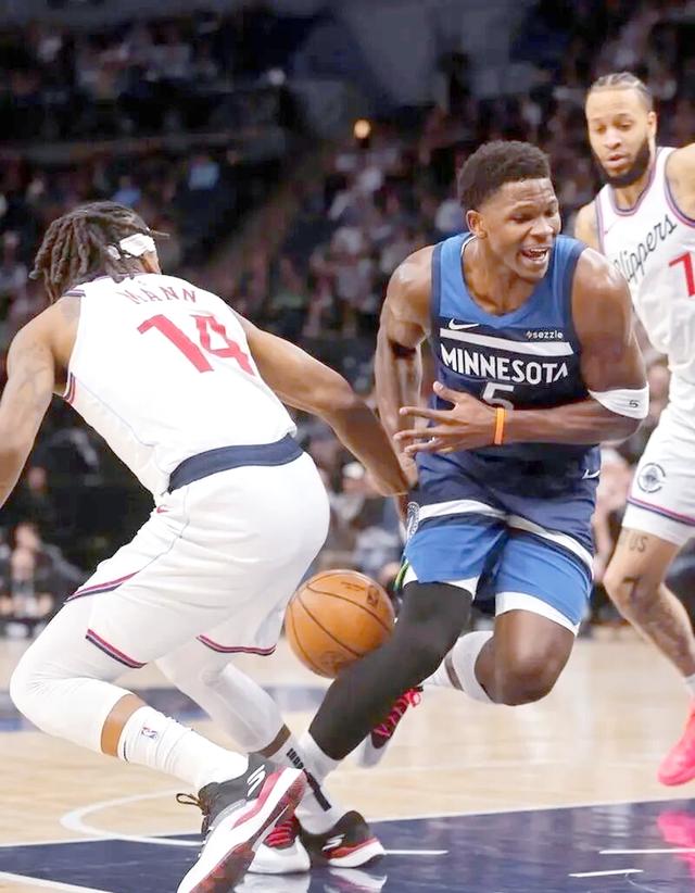 快船客场击败森林狼，取得三连胜